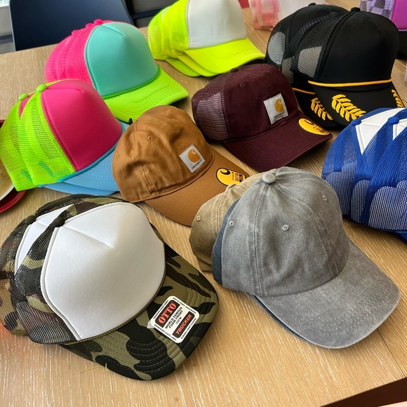 OTTO Trucker Hats in Bold Colors PERFECT FOR HAT BAR! - Picture 3 of 5